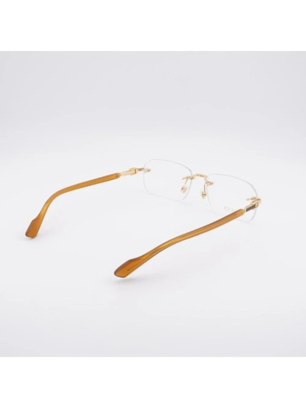 Gucci GG1221O 006 Eyeglasses Gold 56mm Rectangle Frame